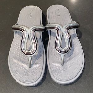 Fairly new Crocs sandals